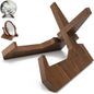 Adjustable Large Bowl Stands for Display 12 Inch Heavy Duty, Extra Wooden Plate by Aofure