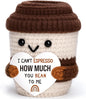Crochet Coffee Cup Thank You Gift by OCCdesign