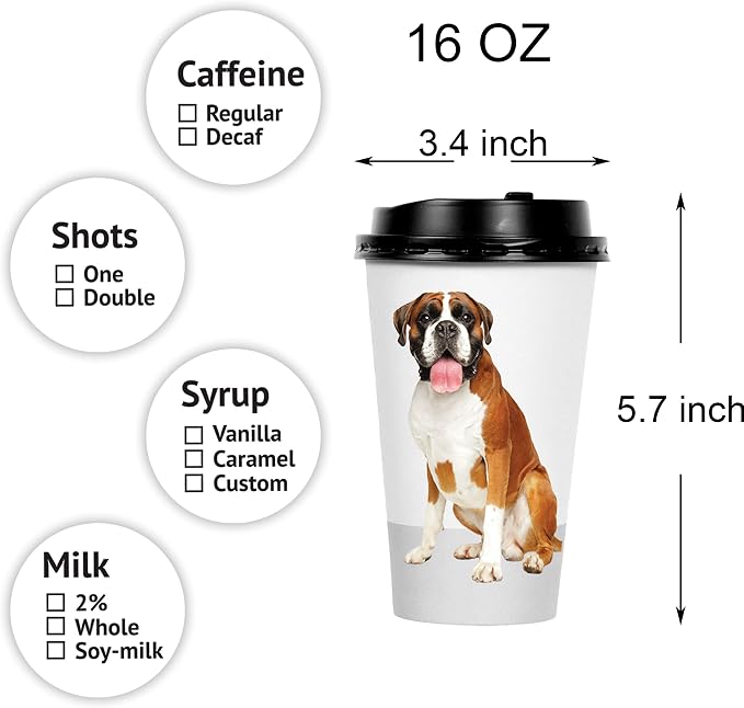 Youngever 72 Sets Disposable Coffee Cups - Image 2