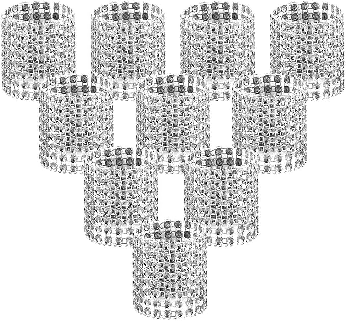 Accmor 100pcs Napkin Rings, DIY Decoration by Accmor