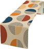 Abstract Mid Century Table Runner Sun Geometric Arch Minimalisted Modern Trendy by moderw