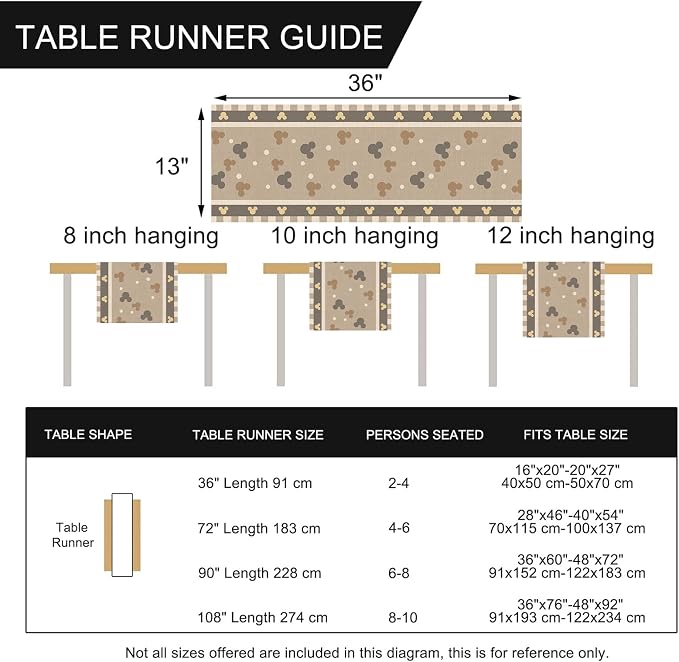 Seliem Cute Grey Table Runner - Image 2