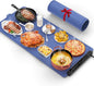 Warming Mat for Food Extra Large: 36"X16" Adjustable Silicone Food Warming Mat Heating Pad Food Warming Pad for Kitchen Counter Warming Trays for Buffets Party Hot Plates for Countertop Family Blue