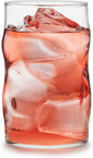 Libbey Lava Tumbler Drinking Glasses, All Purpose, Molten Groove Glasses Set of by Libbey