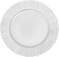 100 Pcs Charger Plates Set, Round Charger Plates, Reusable Serving Plates Embossed Rim Plastic Chargers Plate Decorative Round Plate Chargers