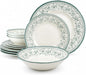 Royal 12-Piece Porcelain Dinnerware Set by TudorEngland