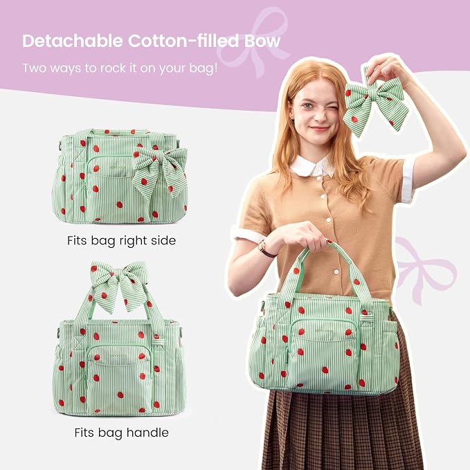 LOVEVOOK Insulated Lunch Box for Women, Adult Lunch Cooler Tote Bag - Image 7