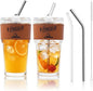 VINGER 20 oz Ribbed Glass Tumblers by VINGER