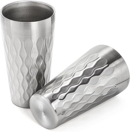Foraineam Double Layer Vacuum Insulated Stainless Steel Cups 16 oz Drinking - Image 7