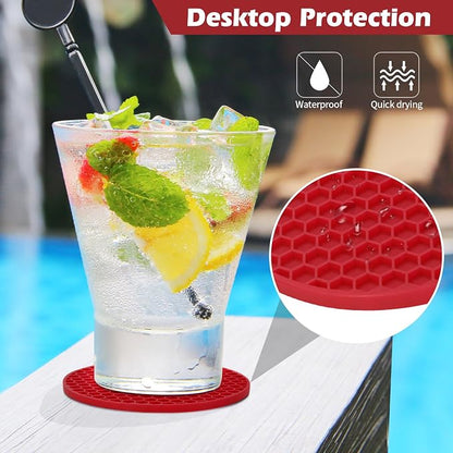TWTLi Silicone Coasters Set of 8 - Image 4