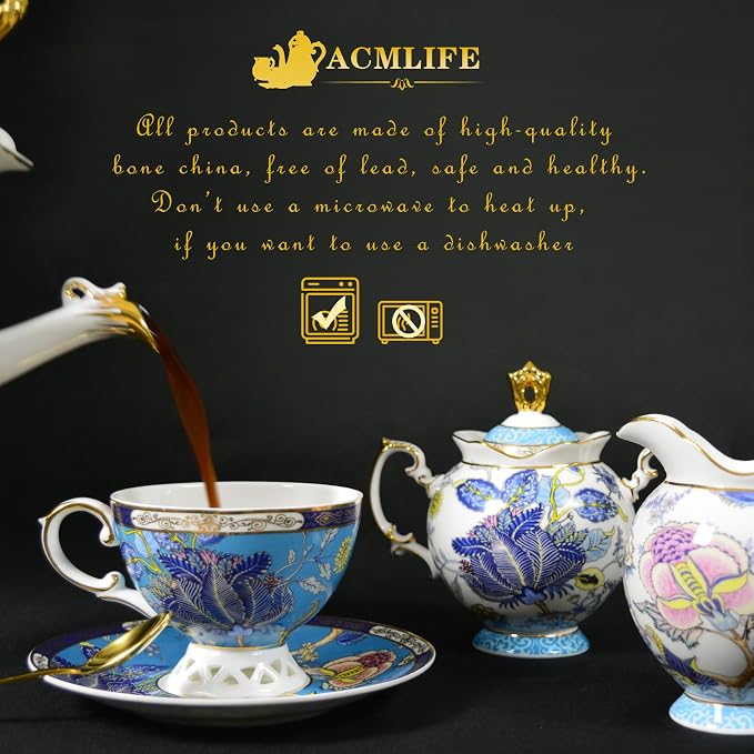 ACMLIFE Porcelain Tea Sets - Image 7