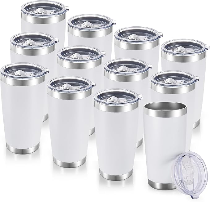 20 oz Tumblers Bulk Stainless Steel Tumbler by CoolYoleb