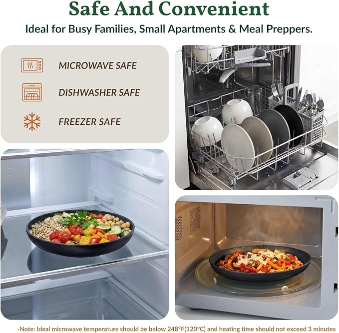 Deep Dinner Plates Set of 8 Alternative - Image 5