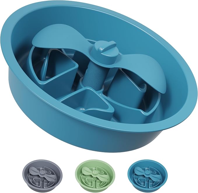 AVERYDAY Slow Feeder Dog Bowls for Large Breed, 2.5 Cups Deep Food Puzzle Bowl by YourAveryDay