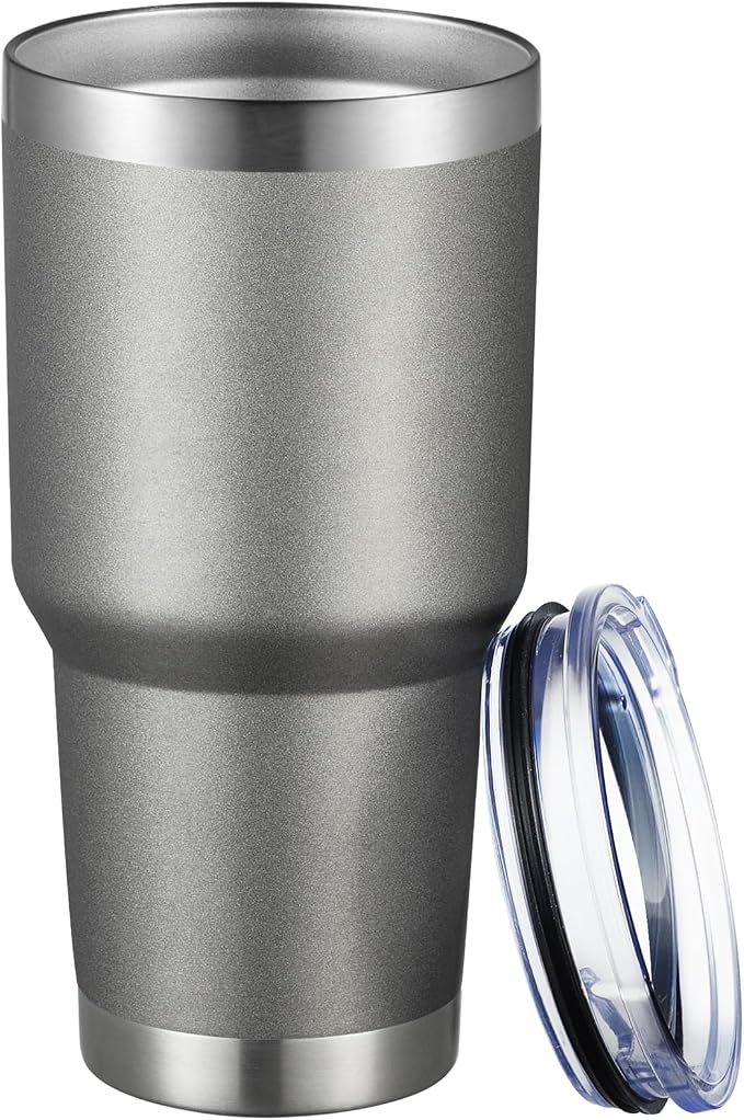 MEWAY 30oz Tumbler Double Wall Vacuum Insulated Travel Mug, Stainless Steel by MEWAY