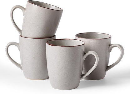 famiware Venus Coffee Mugs Set of 4, 13 oz Ceramic Stoneware Mug Cup Set | by Famiware