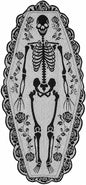 Halloween Tablerunner in Black Polyester by SHTALHST