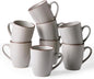 famiware Venus Coffee Mugs Set of 8, 13 oz Ceramic Stoneware Mug Cup Set | by Famiware