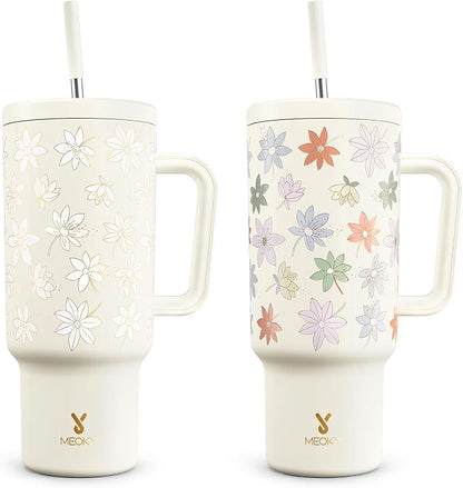 Meoky UV Color-Changing Tumbler: 40 oz Tumbler by MEOKY