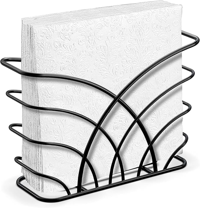 Napkin Holder for Table, Lunch Napkins & Table Decor by levimetree