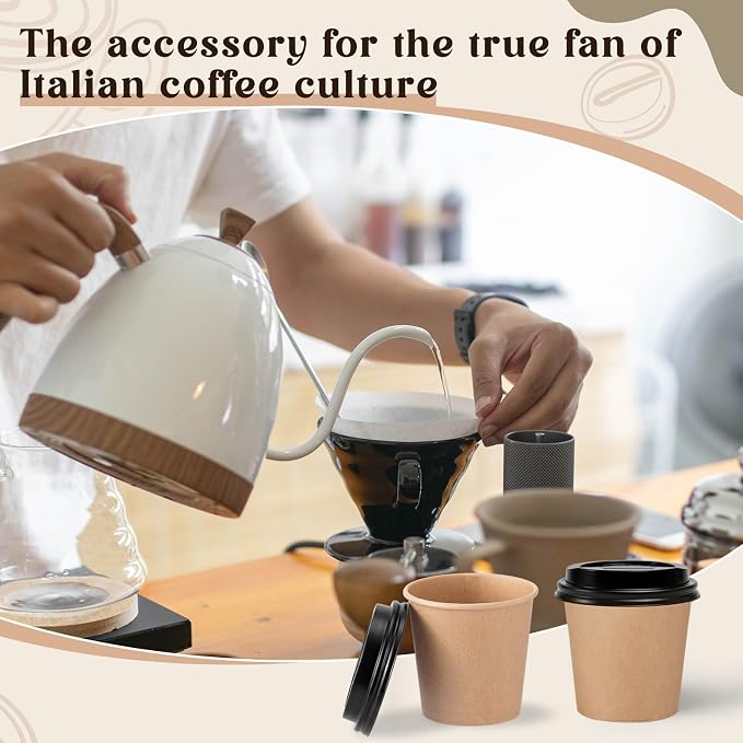 100 Sets 6 oz Disposable Espresso Cup - Image 5