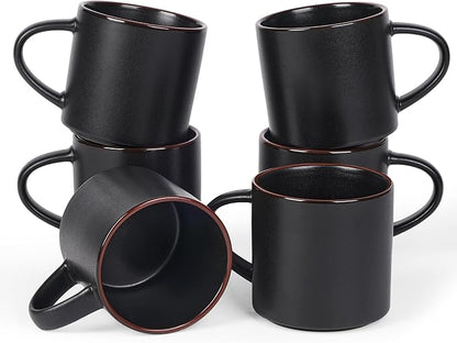 famiware Coffee Mugs Set of 6, Nebula 14oz Coffee Mugs Ceramic Cup Set | by Famiware