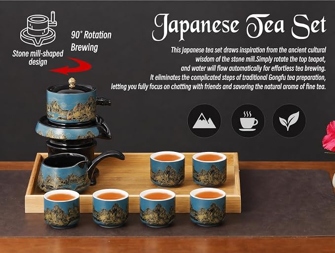 Chinese Tea Set, Gongfu Tea Set, Automatic Tea Set - Image 2