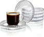 Coasters Set of 6 for Drinks, 3.8 Inch Large Coasters for Coffee Table by Unknown