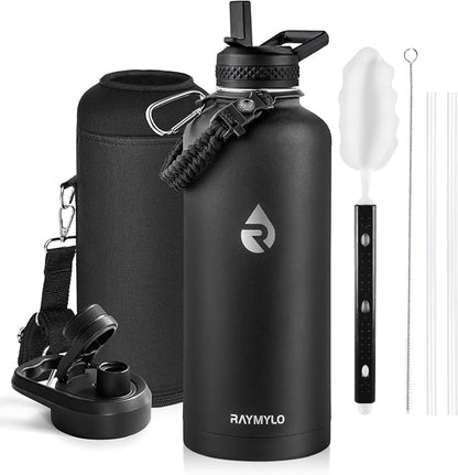 RAYMYLO Insulated Water Bottle 87 oz, Triple Wall Vacuum Stainless Steel | by RAYMYLO