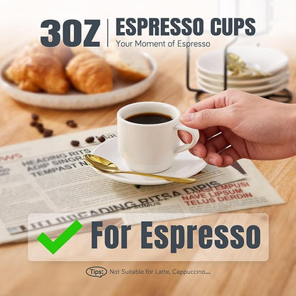 Lareina 3-Ounce Espresso Cups - Image 2