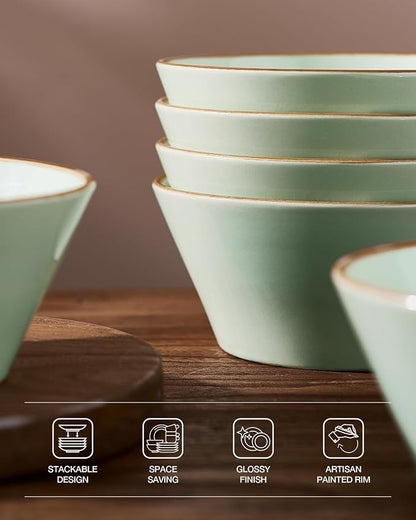 Famiware Saturn Dinnerware Sets, Ceramic Dishes - Image 5