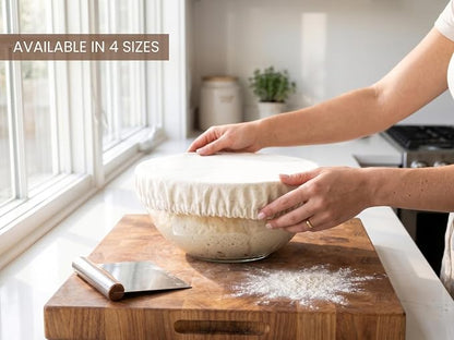 Reusable Bowl Covers for Bread Proofing, Plastic-Free Dough Rising & Food - Image 2