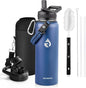 RAYMYLO Insulated Water Bottle 40 oz, Triple Wall Vacuum Stainless Steel | by RAYMYLO