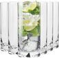 Krosno Water Juice Drinking Glasses, Set of 6, 10 oz, Mixology Collection, Ideal for Everyday Use, Cold Drinks Glasses, Dishwasher Safe, Made in Europe