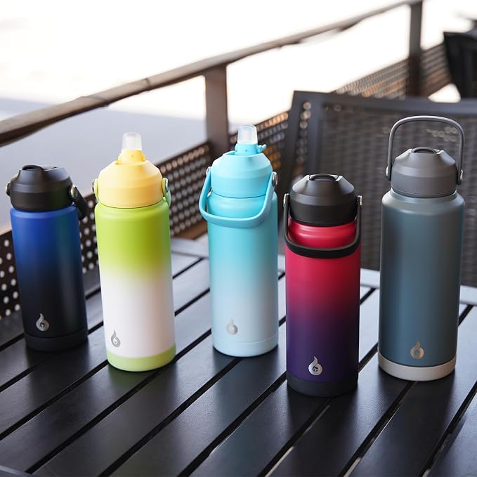 BJPKPK 40oz Insulated Water Bottle, Stainless Steel Bottle - Image 6