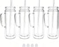 AGH 20OZ 4Pack Acrylic Snow Globe Tumbler by AGoodHopeforYou