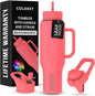 Coldest Tumbler with Handle and Straw by Coldest