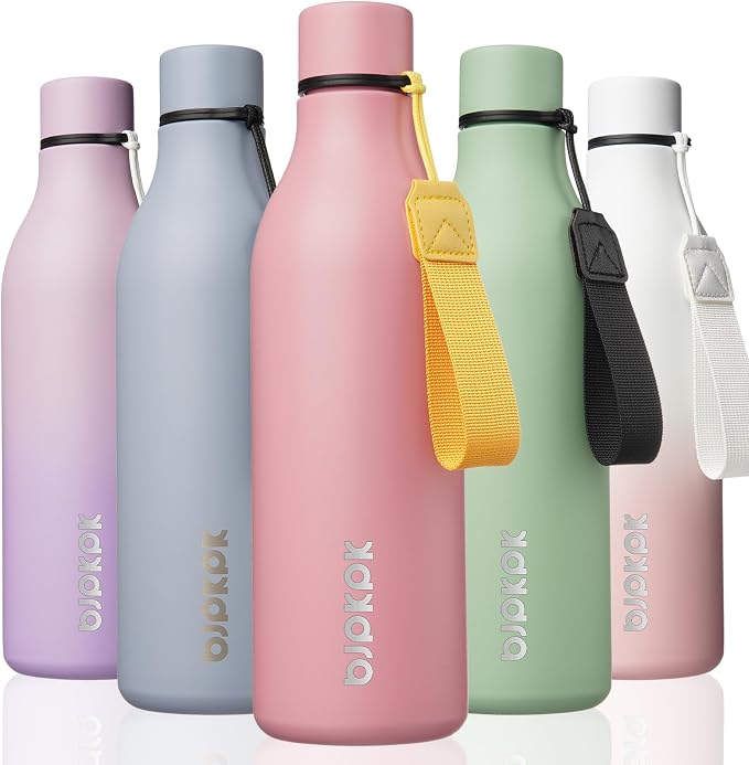BJPKPK 25oz Insulated Water Bottle, Stainless Steel Bottle by BJPKPK