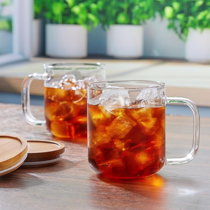 DRASTAR Glass Coffee Mugs, Coffee Mug - Image 7