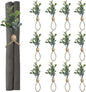 MAOANME Boho Eucalyptus Leaf Napkin Rings by MAONAME