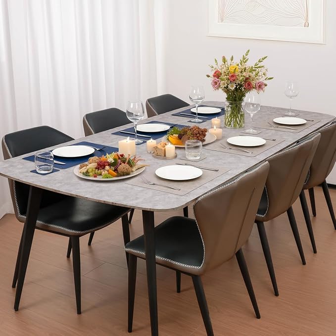 Vinyl Placemats Set of 4, Dual Sided Place Mats - Image 8