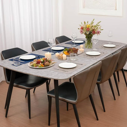 Vinyl Placemats Set of 4, Dual Sided Place Mats - Image 8