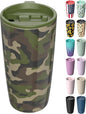 TILUCK 20 oz Insulated Coffee Tumbler by TILUCKBringsGoodLuck