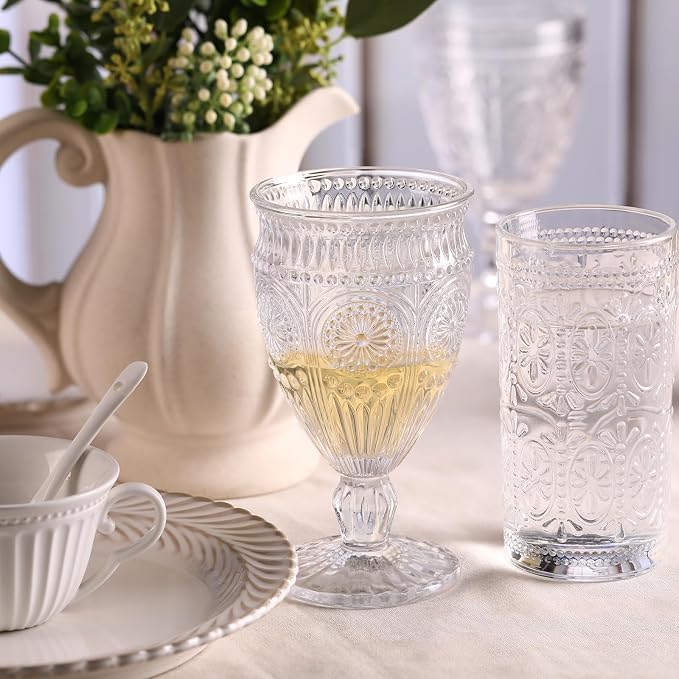 Darlion Goblets, Water Glasses, Goblet Glasses, Food-Grade Glass, Thick Glass - Image 6