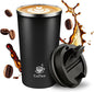17oz Travel Coffee Mug, Leakproof Vacuum Coffee Cup Insulated Tumbler | 304 by Unknown