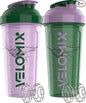 VELOMIX 2 Pack 28oz Protein Shaker Bottle by VELOMIX