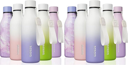 BJPKPK Insulated Water Bottle, 18 oz, Stainless Steel | Leak Proof | Pack of 2 by BJPKPK