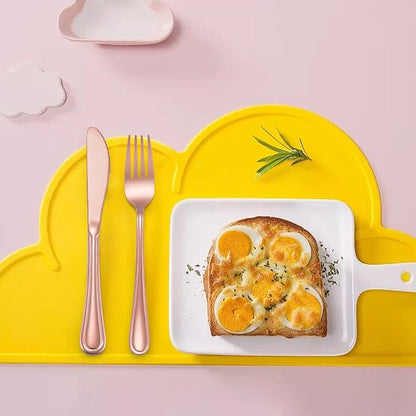 LIANYU 12-Piece Rose Gold Kids Silverware Set, Stainless Steel Toddler Utensils - Image 5