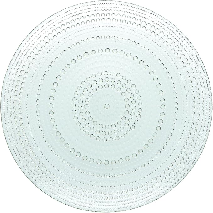 Fortessa Jupiter Hobnail Glass, 10.5" Dinner Plate, Sage Green by Unknown