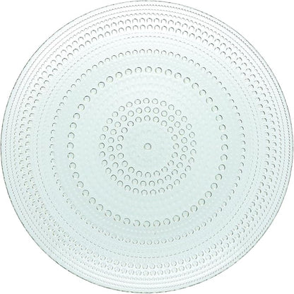 Fortessa Jupiter Hobnail Glass, 10.5" Dinner Plate, Sage Green by Unknown